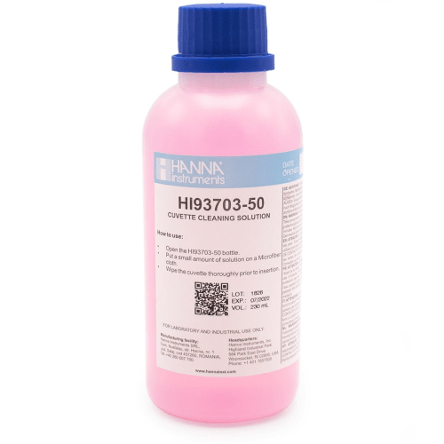 Cuvette Cleaning Solution (230 mL) - IC-HI93703-50