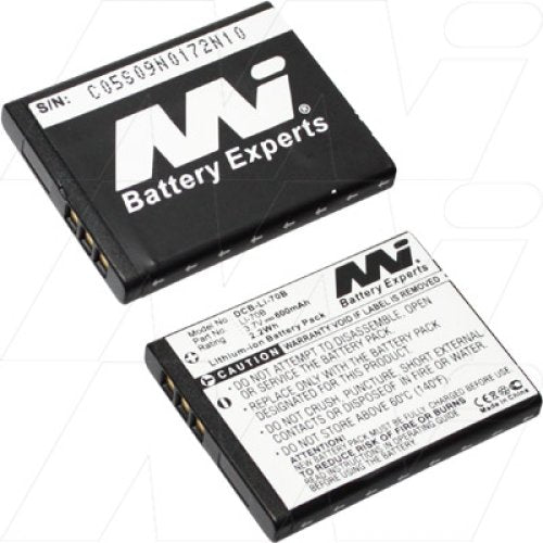 Digital Camera Battery for Olympus - DCB-Li-70B-BP1