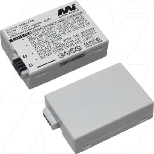 Digital Camera Battery For Canon - DCB-LP-E8-BP1