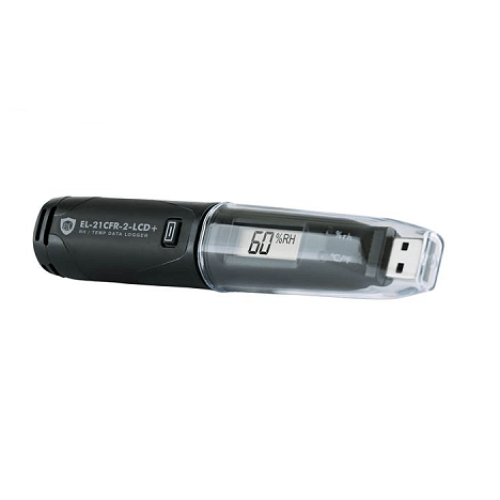 EasyLog 21CFR-Compatible Higher Accuracy Temperature & Humidity Data Logger with LCD