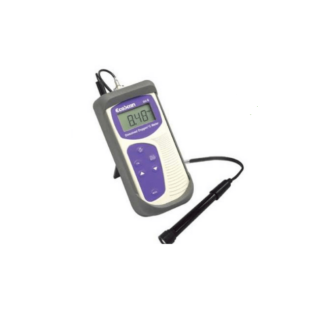 EcoScan DO 6 Dissolved Oxygen Meter with 1m cable electrode , 2 assembled membrane housing, 1 refill - EC-DO6-01K