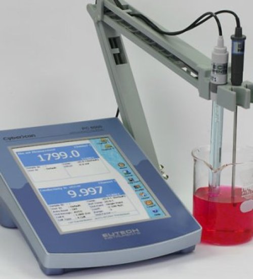 Color Touch Screen CyberScan PC 6000 - 2 channel pH-pH FET-mV-Conductivity-Resistivity-TDS -Salinity - EC-PC6000-43SC