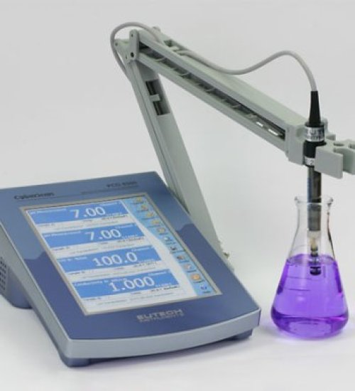 Color Touch Screen CyberScan PCD 6500 - 4 channel pH-pH FET-mv-Ion-Conductivity -Resistivity-TDS- Sa - EC-PCD6500-42SC