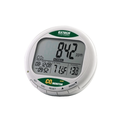 Extech CO200 Desktop Indoor Air Quality CO2 Monitor