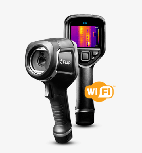 FLIR E6-XT IR Camera w/MSX and WiFi 240 x 180 Resolution/9Hz
