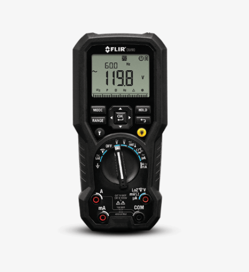 FLIR TRMS Digital Multimeter with Type K - IC-DM90