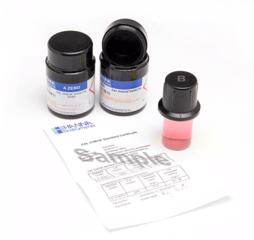 Free Chlorine CAL Check Standards