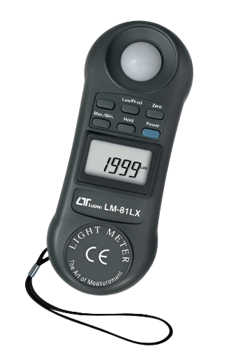 Handheld Light (Lux) Meter - LM-81LX