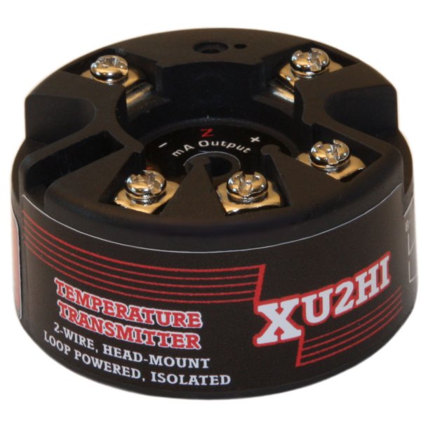 Head Mount Transmitter - RTD+Thermocouple Input, 4-20mA Output - XU2HI
