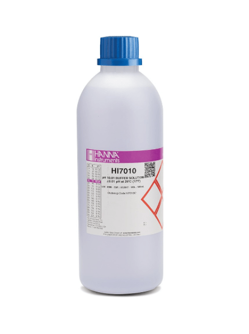 HI7010C pH 10.01 Calibration Solution (500 mL)