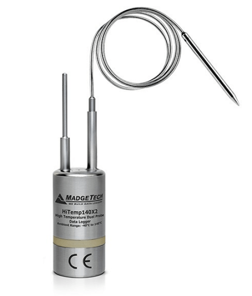 HiTemp140X2 Dual Probe Data Logger - IC-HiTemp140X2-TD