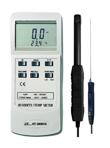2 in 1 Humidity Meter-Type K Thermometer (input) - HT-3006HA