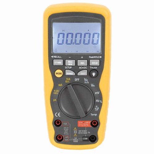 40,000 Count IP67 True RMS Cat IV DMM with Wireless USB and Storage - IC1575