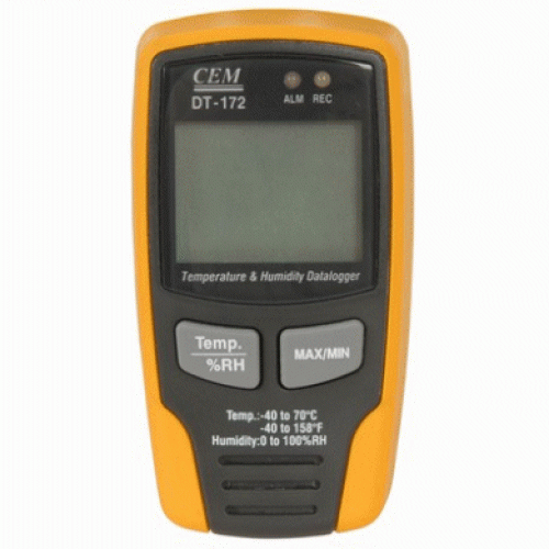 USB Temperature-Humidity Datalogger with LCD - IC6014