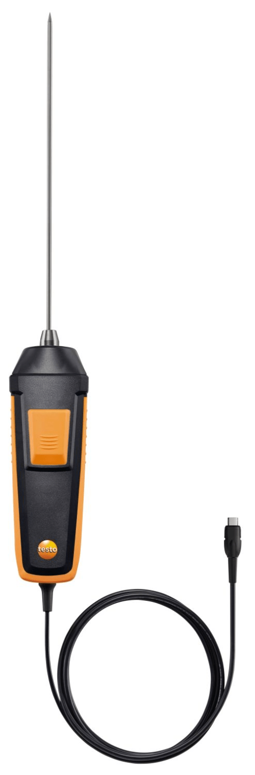 Immersion/penetration probe (digital) - with Pt100 temperature sensor