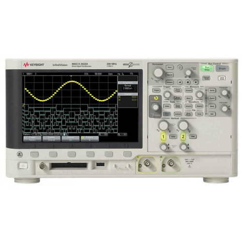 Keysight MSOX2002A Oscilloscope Mixed Signal 2+8 Channel 70 MHZ