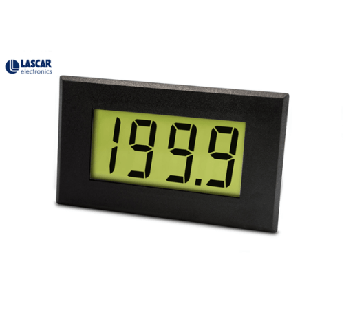 Large 200mV LCD Single Rail Voltmeter with LED Backlighting