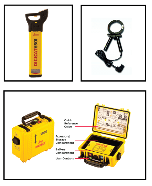 LEICA DIGICAT 650i Underground Service Locator kit - Digicat-650i-Kit