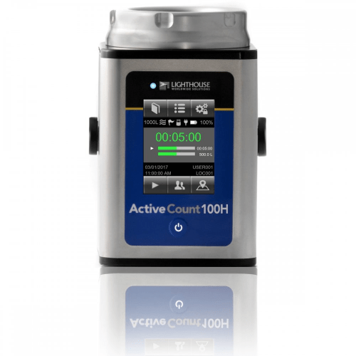 Lighthouse ActiveCount 100H Microbial Air Sampler - IC-403037004-2