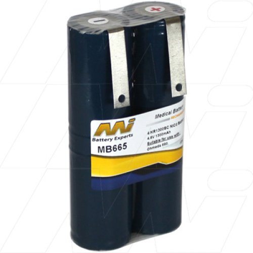 Medical Battery suitable for Ohmeda 690, 5400, 5410, 5420, 6800 Volumetric Monitors, 5800 Thermomete - MB665