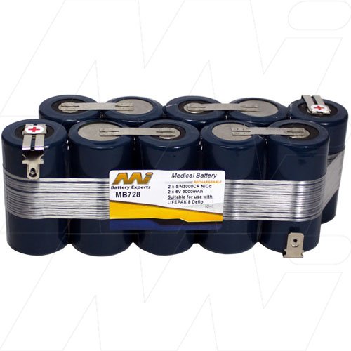 Medical Battery suitable for Physio Control Life Pak 8 Defibrillator - MB728