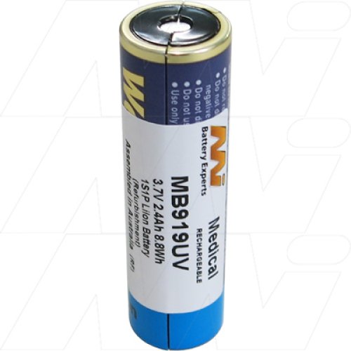 Medical battery suitable for Welch Allyn Connex ProBP 3400 Digital Blood Pressure Device - MB919UV