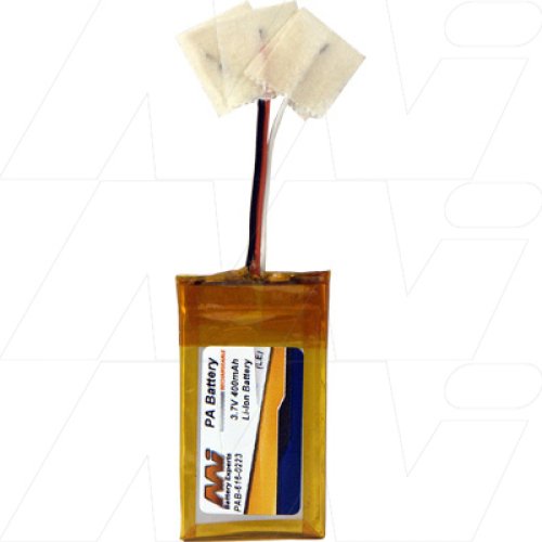 Portable Media Player Battery - PAB-616-0223