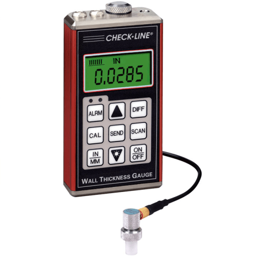 Precision thin-wall gauge for non-corroded metals - IC-TI-007X