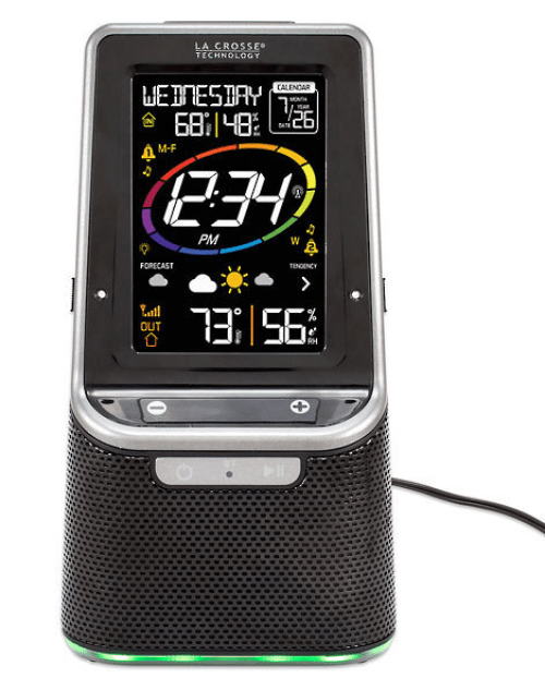 S86842-INT Wireless Colour Weather Station with Bluetooth Speaker