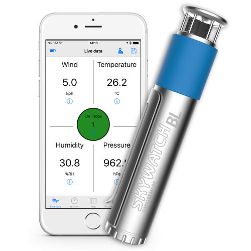 Skywatch BL500 Bluetooth Weather Station - IC-BL-500