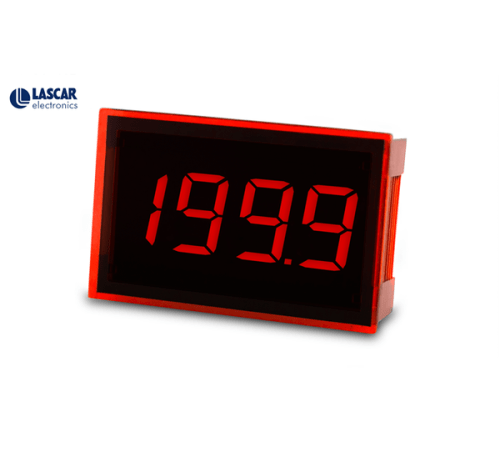 Splash-Proof Ultra Low Profile LED Voltmeter, 12 Pin Version