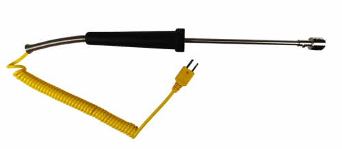 Thermocouple Hand Probe Surface Type K Single Ribbon Tip