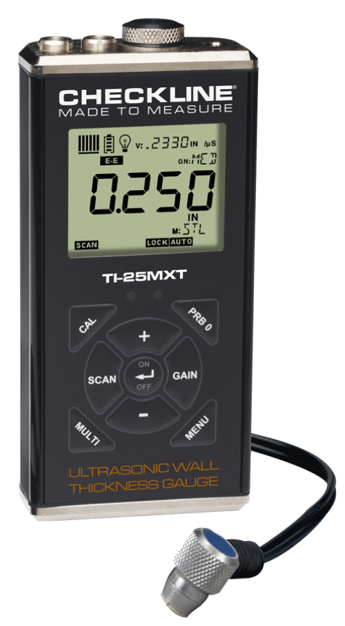 Through Paint Ultrasonic Wall Thickness Gauge - IC-TI-25MXT