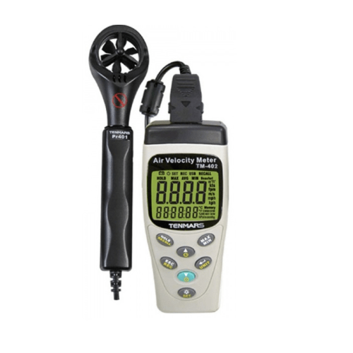 TM-402 Air Velocity/Flow/Temperature Meter