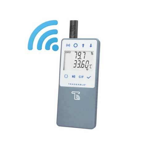 TraceableLIVE WiFi Datalogging Hygrometer with Remote Notification, Ambient Sensor