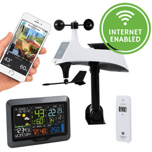 Wireless WiFi Weather Station (Batteries Incl.) - IC-V40A-PRO