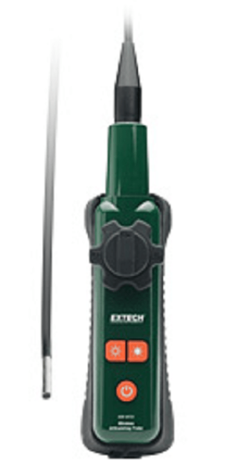 Wireless Handset with Articulating Semi-rigid probe (1m) with 6mm diameter camera & Macro lens - IC-HDV-WTX1