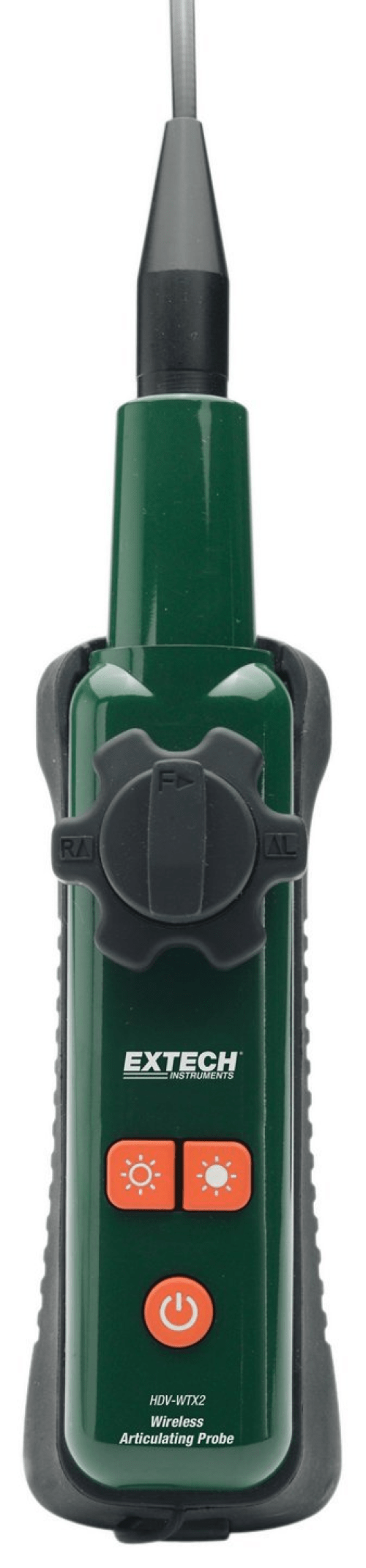 Wireless Handset with Articulating Semi-rigid probe (2m) with 6mm diameter camera & Macro lens - IC-HDV-WTX2