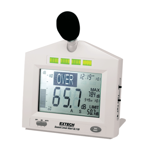 Extech SL130W: Sound Level Alert with Alarm