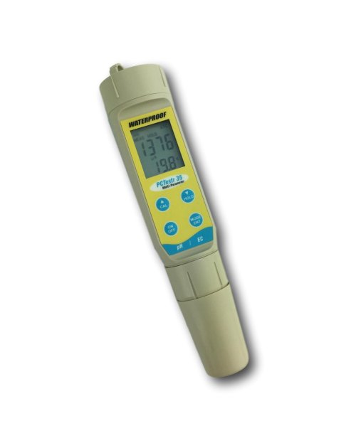 pH, Conductivity & Temp. Tester, Waterproof - EC-PCTestr35