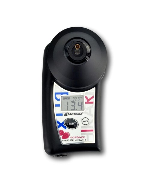 Pocket IR Brix Meter PAL-HIKARi 4 (Strawberry) - IC-PAL-HIKARi 4