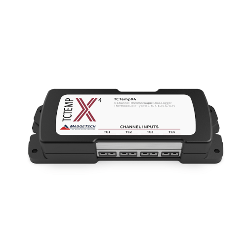 TCTempX 4-channel Thermocouple Temperature Data Logger