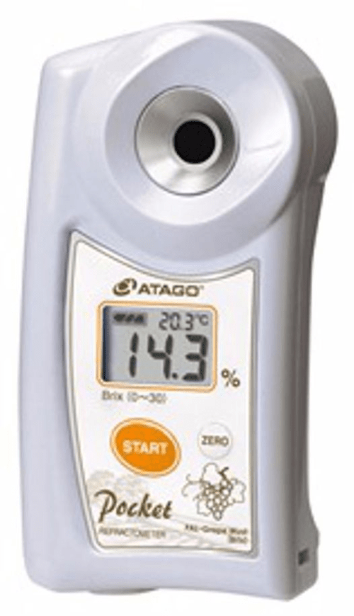 Pocket Brix Meter for Grape Must (Oe/Oechsle & Brix)