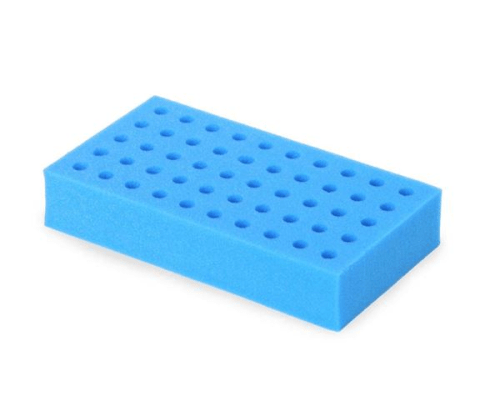 12 mm Test Tube Foam Rack (Blue) - IC-30400239