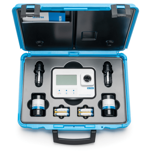 Chlorine, Cyanuric Acid, and pH Portable Photometer Kit CAL Check - IC-HI97725C