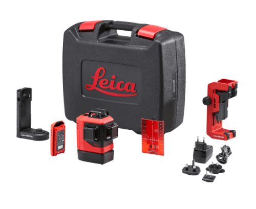 Leica Lino L6R-1, 3x360 Laser red beam ,Li-ion, wallmount, Rugged case
