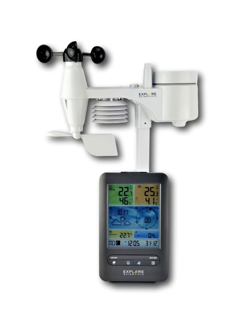 5-in-1 WiFi Professional Weather Station with Weather Underground