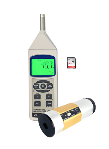 SL4023SD Sound Level Meter & SC941 Calibrator Kit (Cert for Meter, SD Card incl)