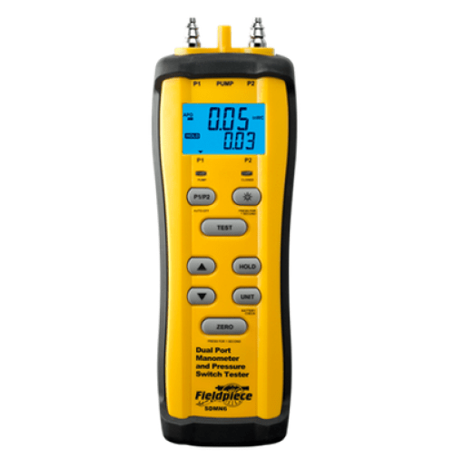 SDMN6 Dual Port Manometer and Pressure Switch Tester