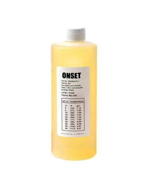HOBO MX2500-CAL-10 Calibration Solution, pH 7.00, 475 mL